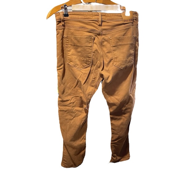 DU/ER Men's N2X Relaxed Fit Mustard Pants 34/30 - Picture 5 of 12